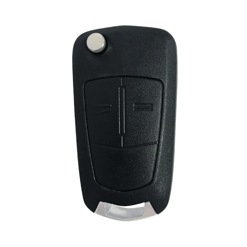 QN-RS580X 433MHz 3 Buttons ABS+Silicone Car key Cover Case Fob Compatibility OPEL Astra-H 
