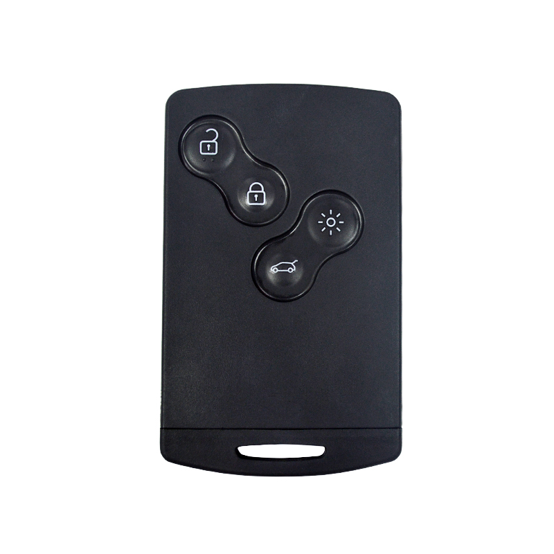 QN-RF505X Renault Clio Ⅳ 433MHz 4 Buttons Chip Fob Card Key Fob Remote Car Key