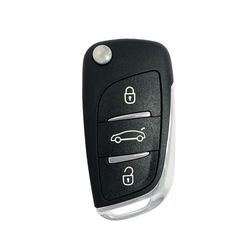 QN-RS482X 3 Buttons 433.92MHz Peugeot 307 408 Original Flip Remote Key 
