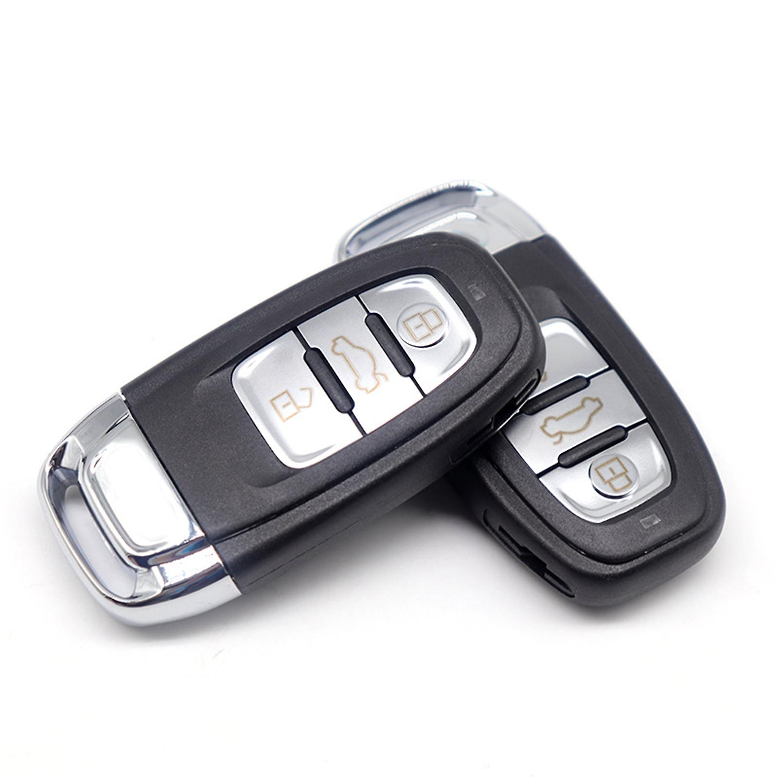 Are Audi car keys compatible with keyless entry and push-button start features?