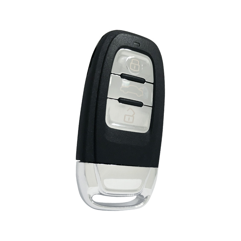 How can I ensure the security of my Audi key fob's wireless communication?